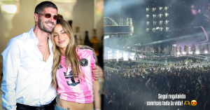 ¡Rodrigo De Paul sorprende! Envía emotivo mensaje a Tini sobre sus fans en el último show de “Futttura” en Tecnópolis