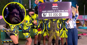 ¡Otra vez! Valentino casi se descompensa tras vencer a Josi y llevar a los ‘guerreros’ a la final de ‘Esto es guerra’