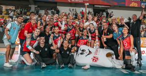 ¡Lo celebran! San Martín pasó a la final de Liga Peruana de Vóley